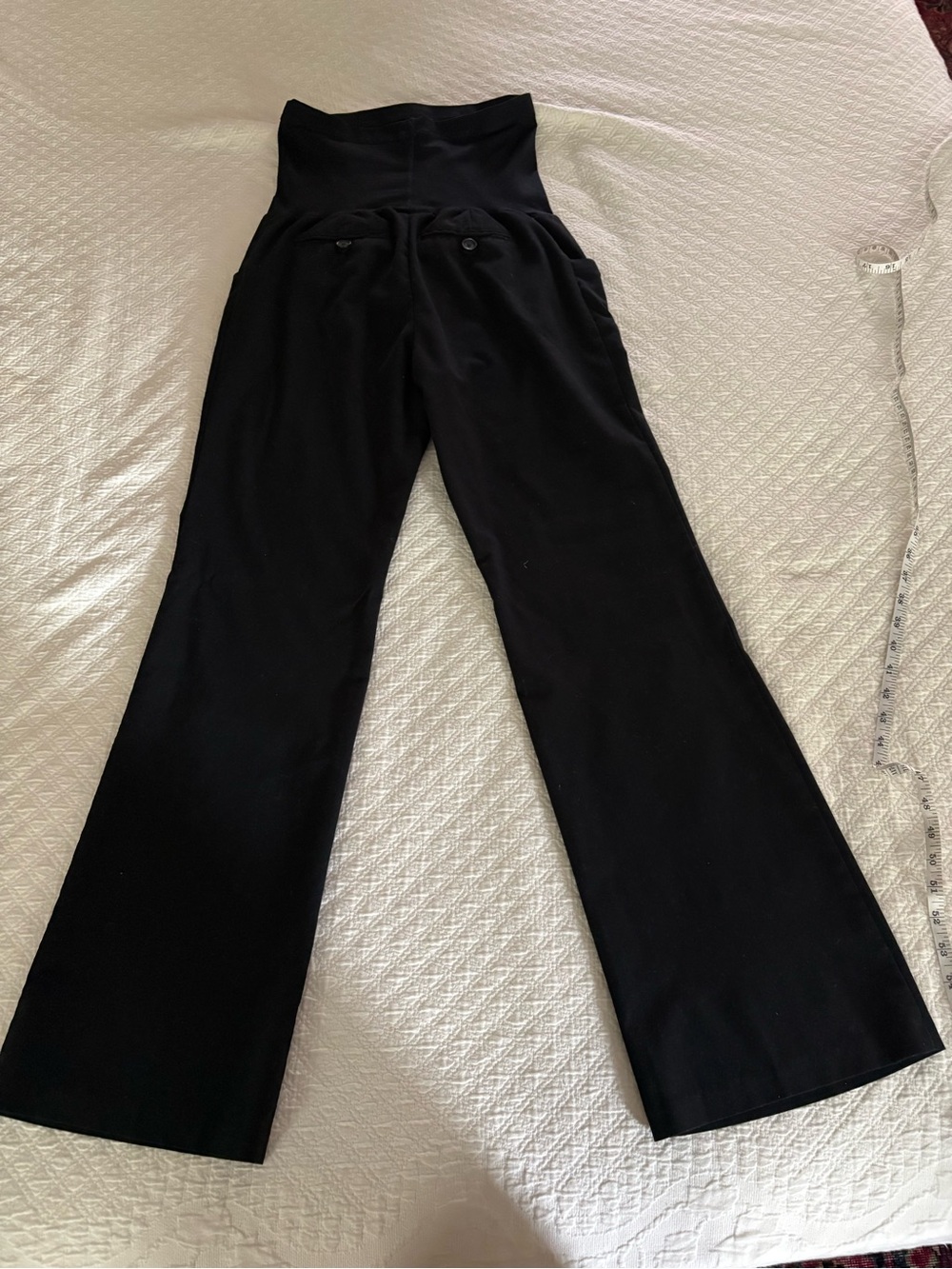 Motherhood Charcoal Boot-Cut Maternity Pants